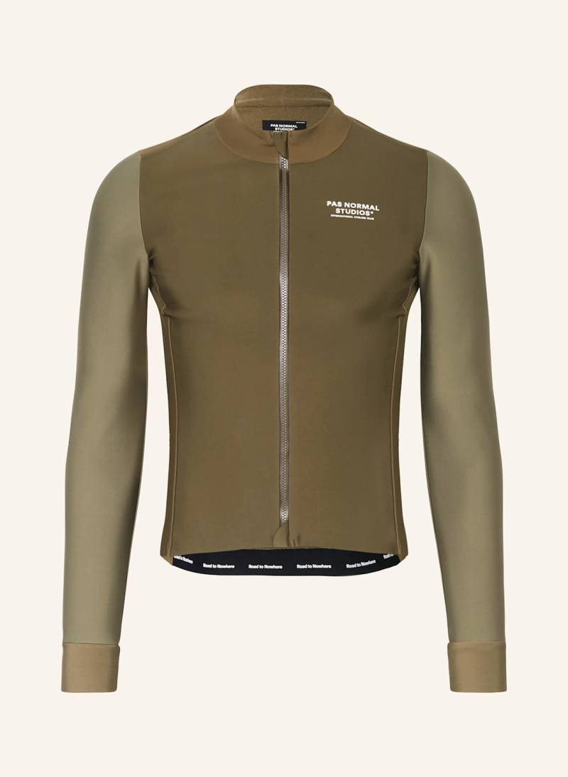 Pas Normal Studios Radtrikot Mechanism Thermal beige von PAS NORMAL STUDIOS