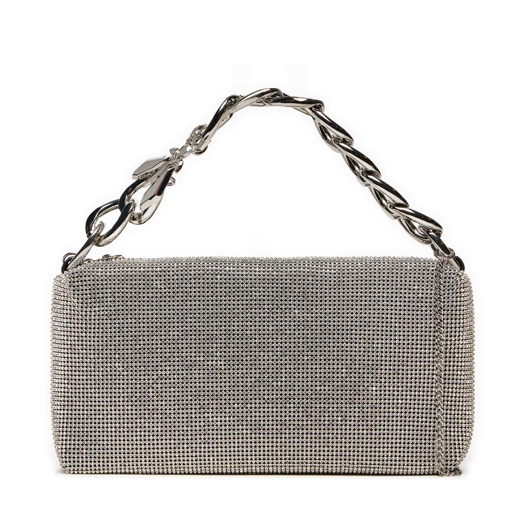 Handtasche Patrizia Pepe 2B0116/M017-S652 Silberfarben Handtasche Patrizia Pepe 2B0116/M017-S652 Silberfarben von PATRIZIA PEPE