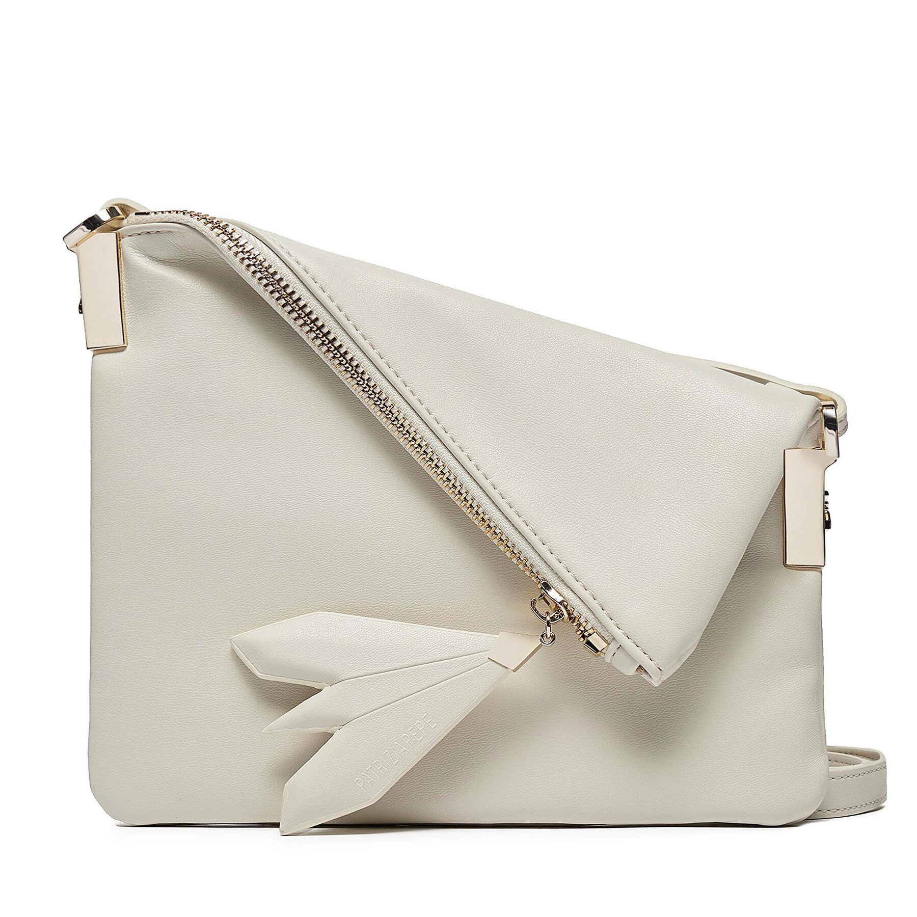 Handtasche Patrizia Pepe 8B0091/E005-W338 Écru von PATRIZIA PEPE