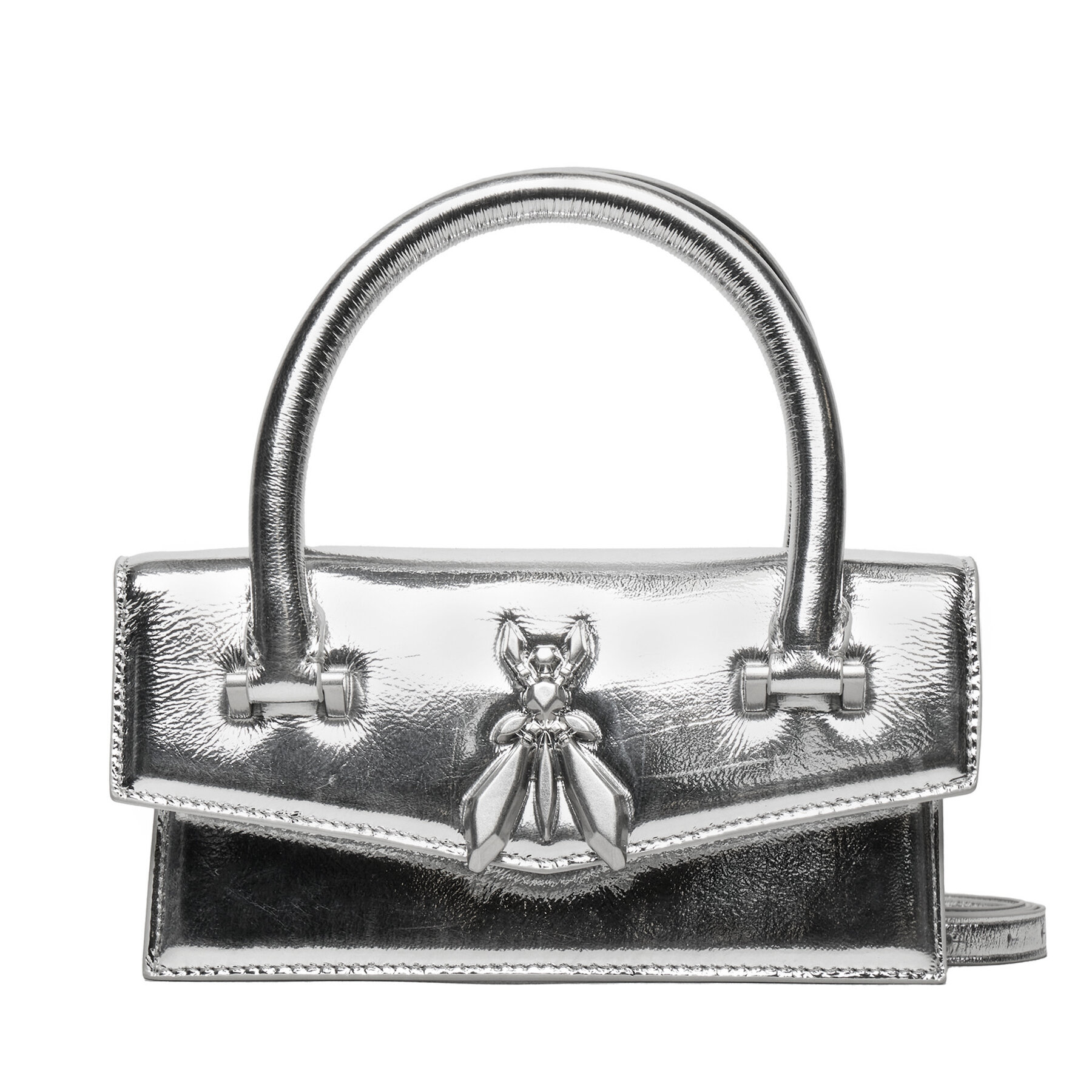 Handtasche Patrizia Pepe 8B0111/L112-S686 Silberfarben Handtasche Patrizia Pepe 8B0111/L112-S686 Silberfarben von PATRIZIA PEPE