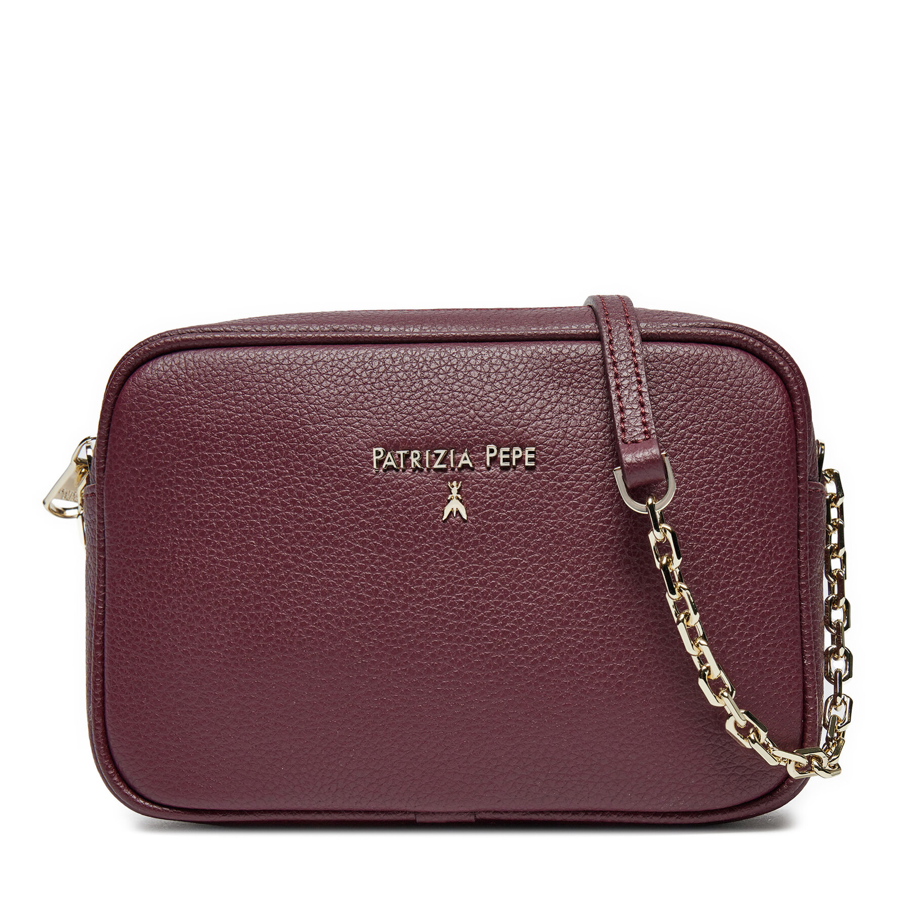 Handtasche Patrizia Pepe CB0071/L001-M496 Dunkelrot Handtasche Patrizia Pepe CB0071/L001-M496 Dunkelrot von PATRIZIA PEPE