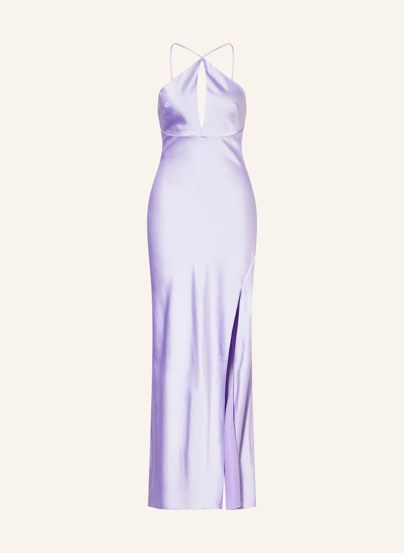 Patrizia Pepe Abendkleid Aus Satin lila von PATRIZIA PEPE