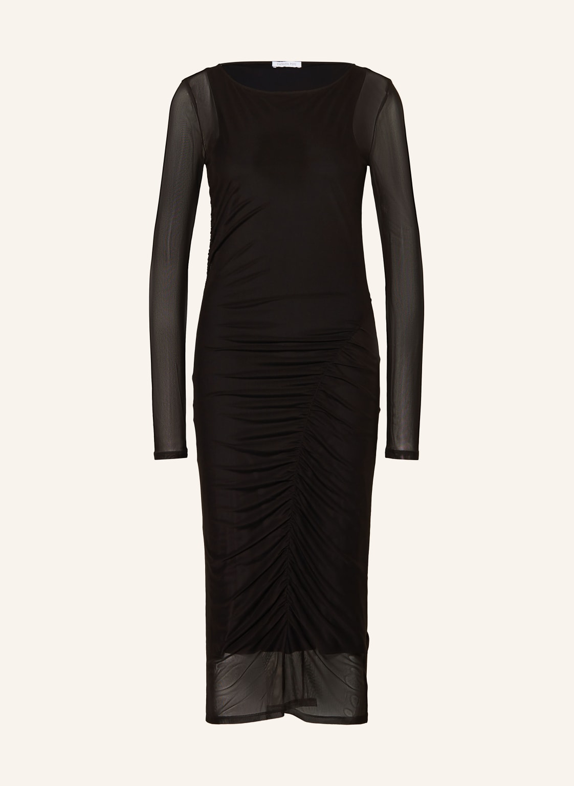 Patrizia Pepe Cocktailkleid Aus Mesh schwarz von PATRIZIA PEPE