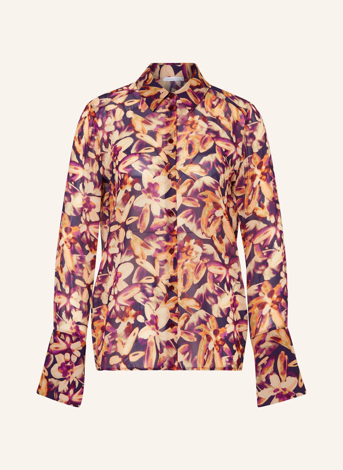 Patrizia Pepe Hemdbluse lila Patrizia Pepe Hemdbluse lila von PATRIZIA PEPE