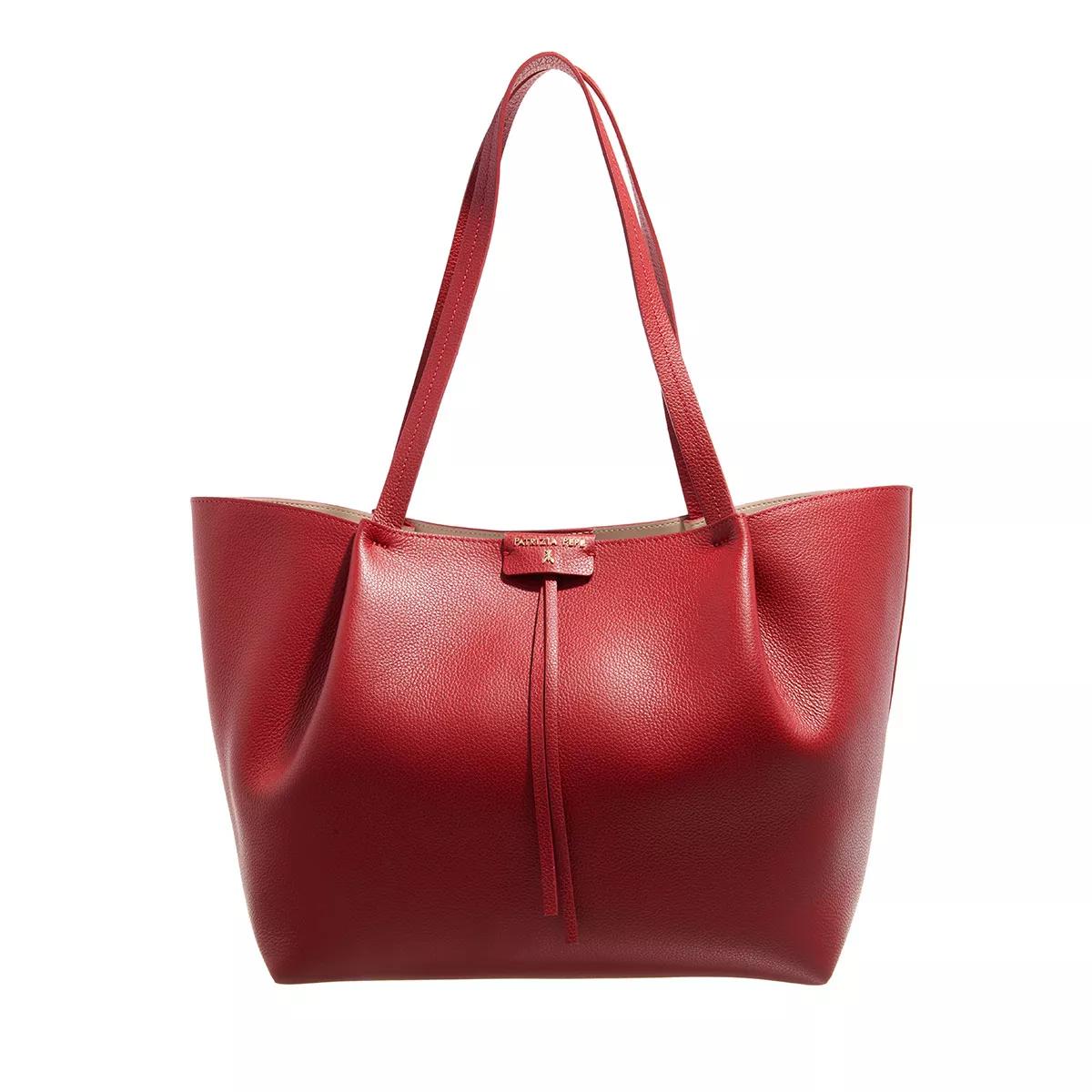 Patrizia Pepe Schultertasche - Shopping - Gr. unisize - in Rot - für Damen von PATRIZIA PEPE