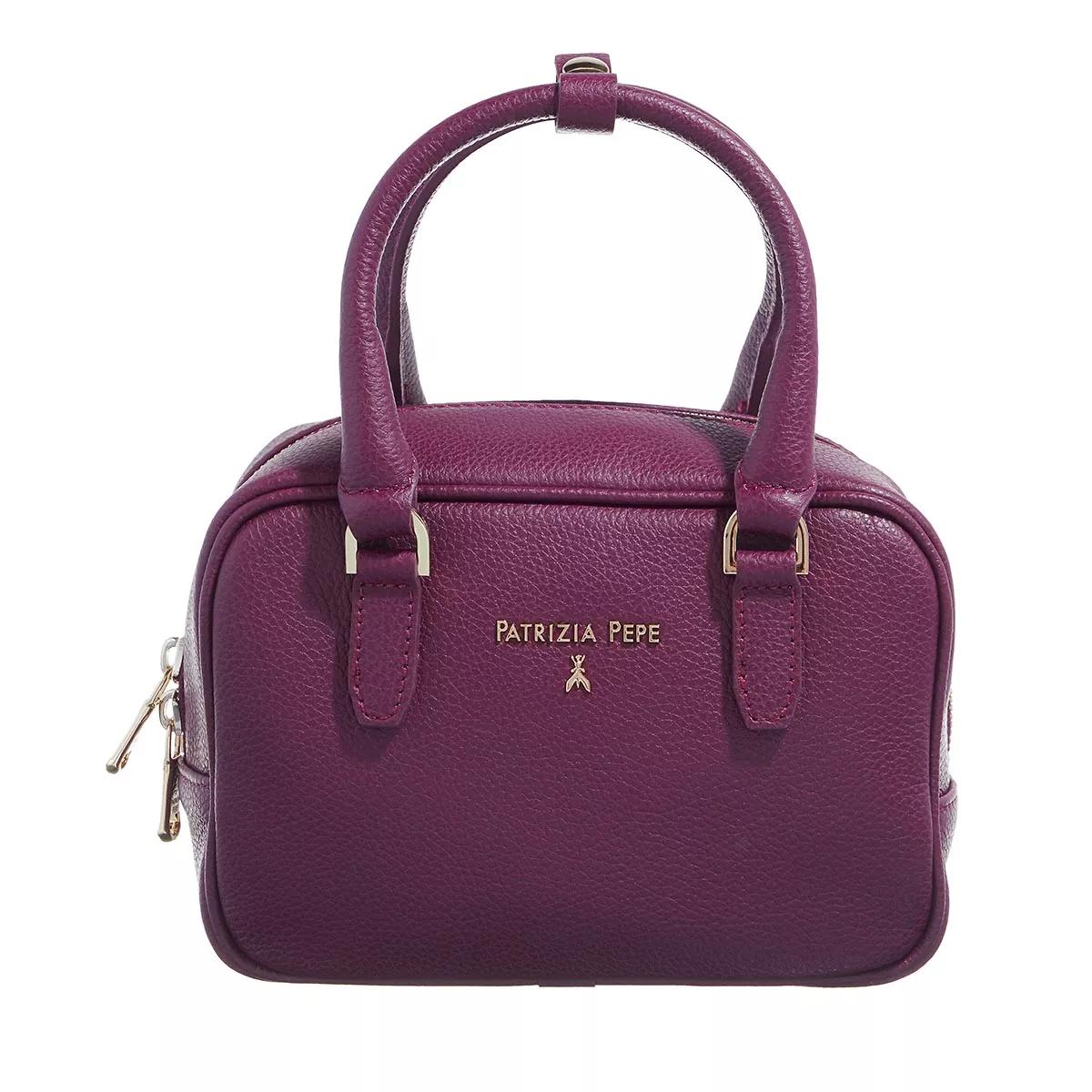 Patrizia Pepe Schultertasche - Top Handle - Gr. unisize - in Violett - für Damen von PATRIZIA PEPE