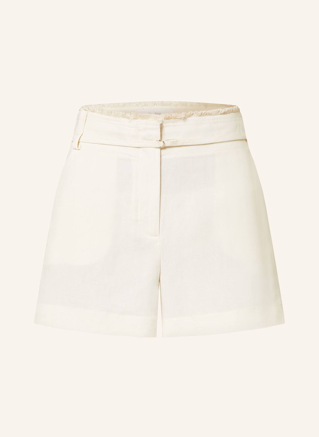 Patrizia Pepe Shorts Mit Leinen beige von PATRIZIA PEPE