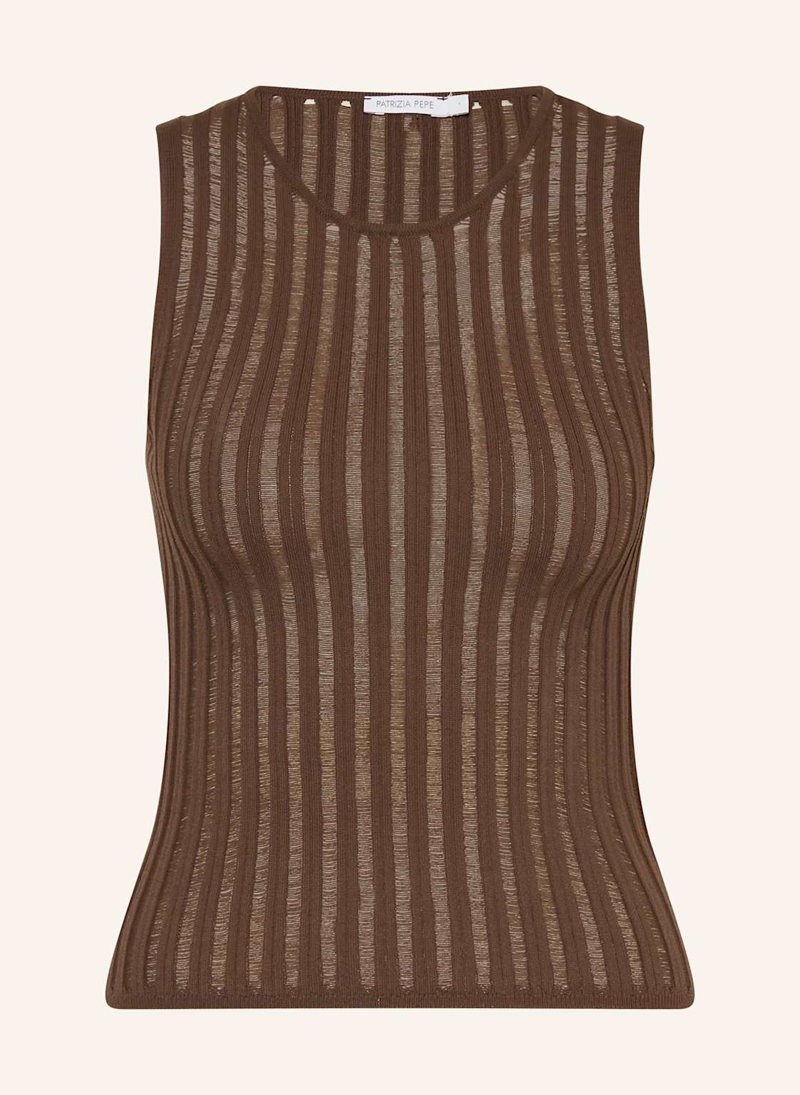 Patrizia Pepe Top braun Patrizia Pepe Top braun von PATRIZIA PEPE
