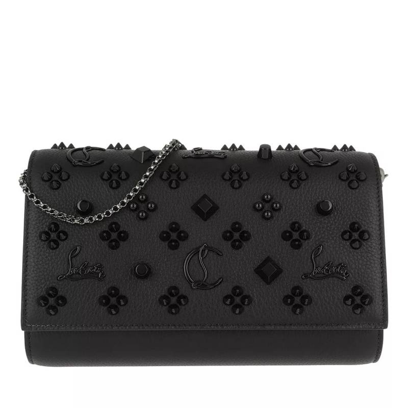 Christian Louboutin Handtasche - Paloma Clutch Leather - Gr. unisize - in Schwarz - für Damen von Christian Louboutin