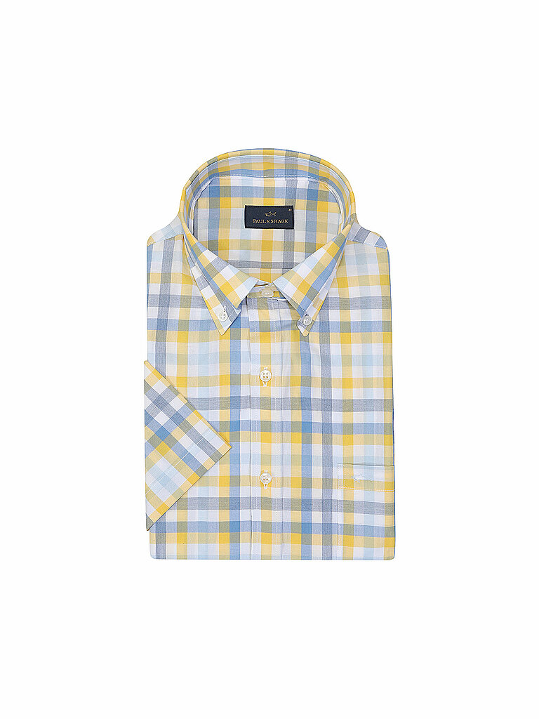 PAUL & SHARK Hemd Regular Fit  gelb | 40 von PAUL & SHARK