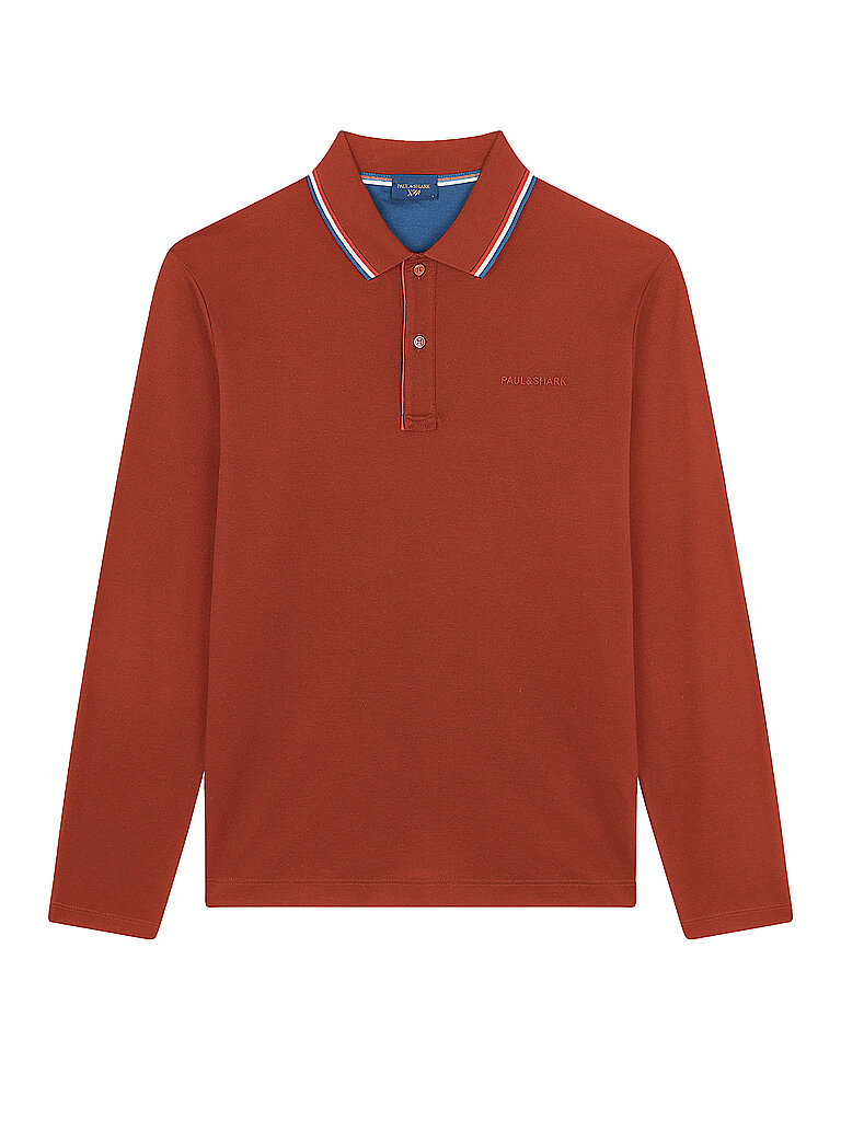 PAUL & SHARK Poloshirt orange | L von PAUL & SHARK