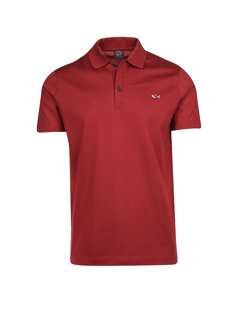 PAUL & SHARK Poloshirt rot | L von PAUL & SHARK