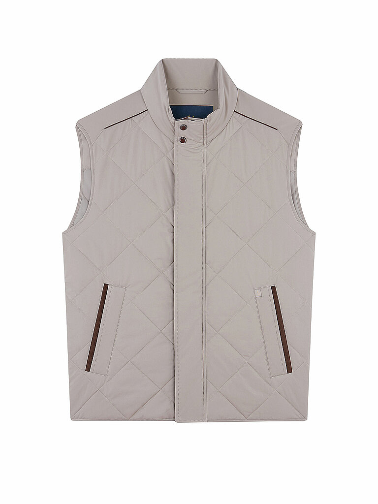 PAUL & SHARK Steppgilet  beige | L von PAUL & SHARK