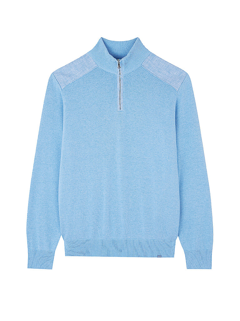 PAUL & SHARK Troyer Pullover  hellblau | L von PAUL & SHARK