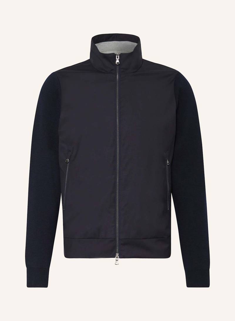 Paul & Shark Blouson Im Materialmix blau von PAUL & SHARK