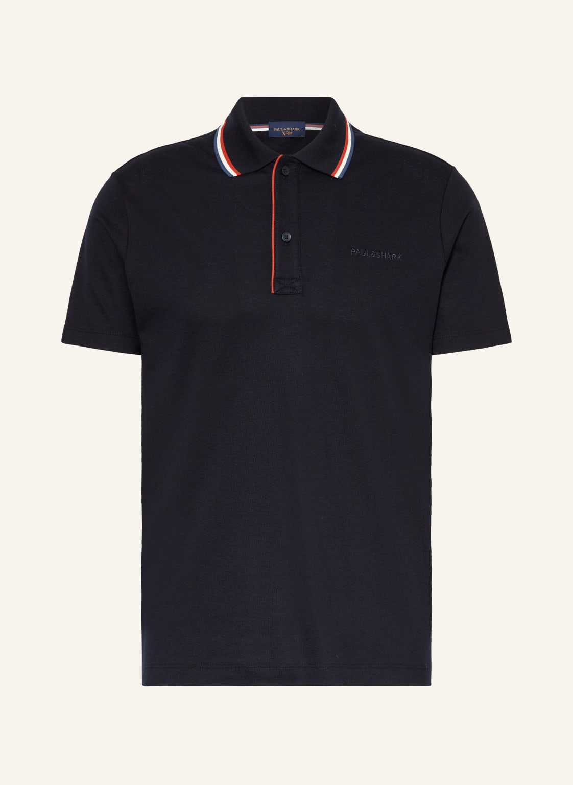 Paul & Shark Piqué-Poloshirt blau von PAUL & SHARK