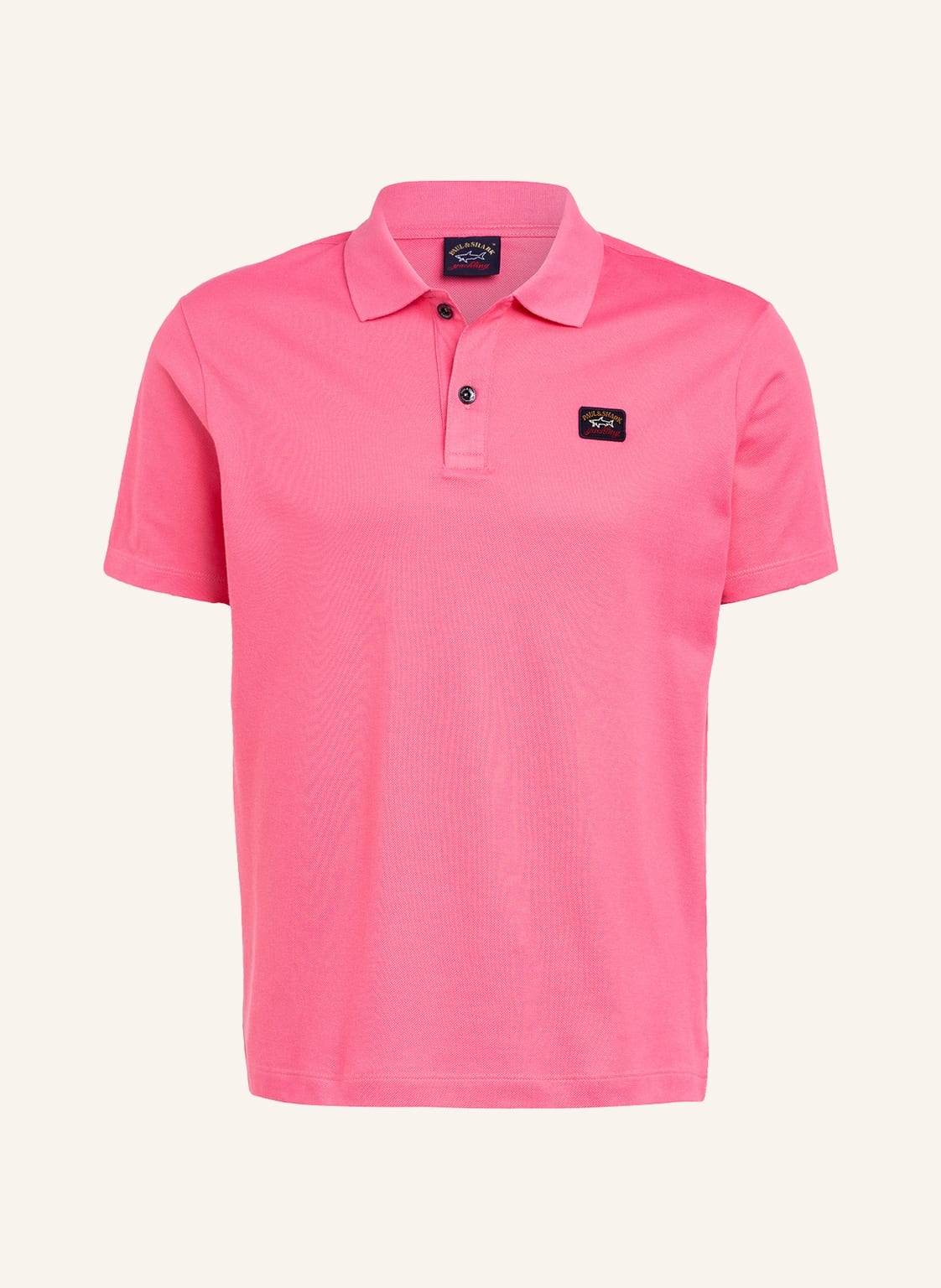 Paul & Shark Piqué-Poloshirt rosa von PAUL & SHARK