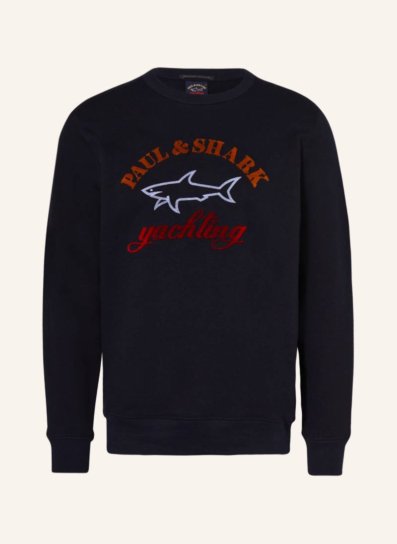 Paul & Shark Sweatshirt blau von PAUL & SHARK