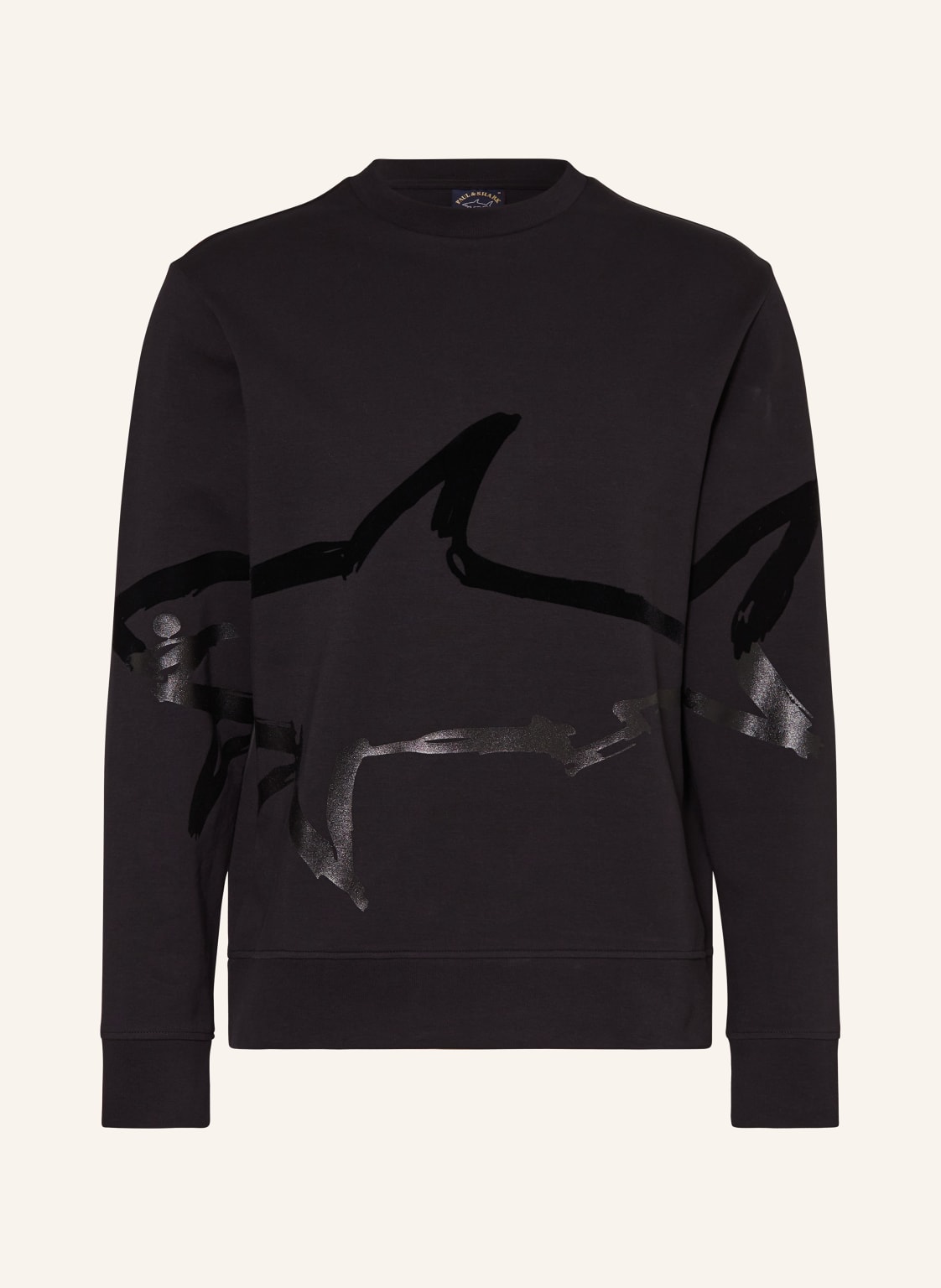Paul & Shark Sweatshirt schwarz von PAUL & SHARK