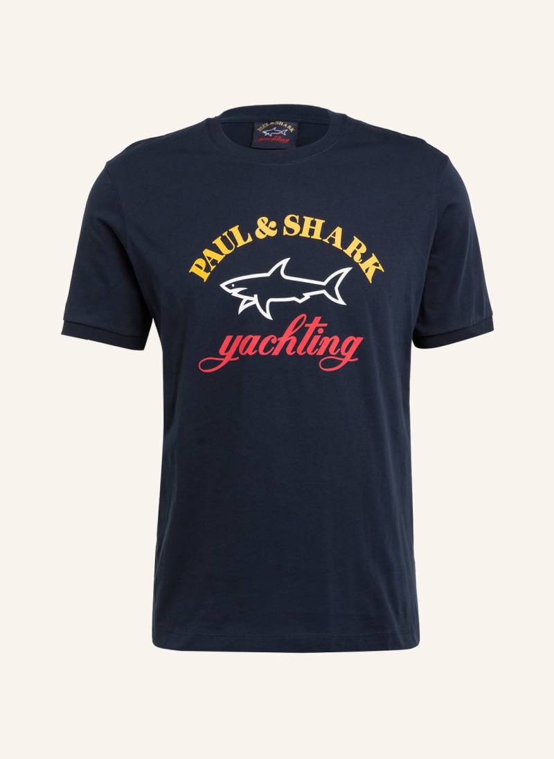 Paul & Shark T-Shirt blau von PAUL & SHARK