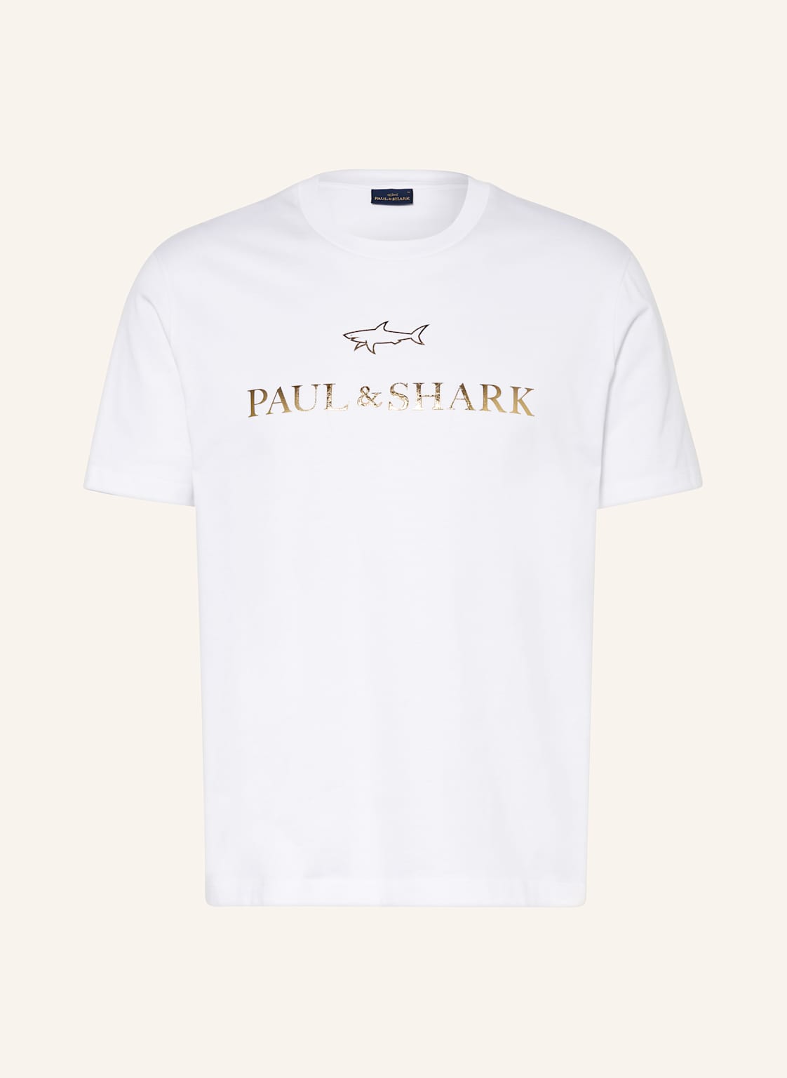 Paul & Shark T-Shirt weiss von PAUL & SHARK