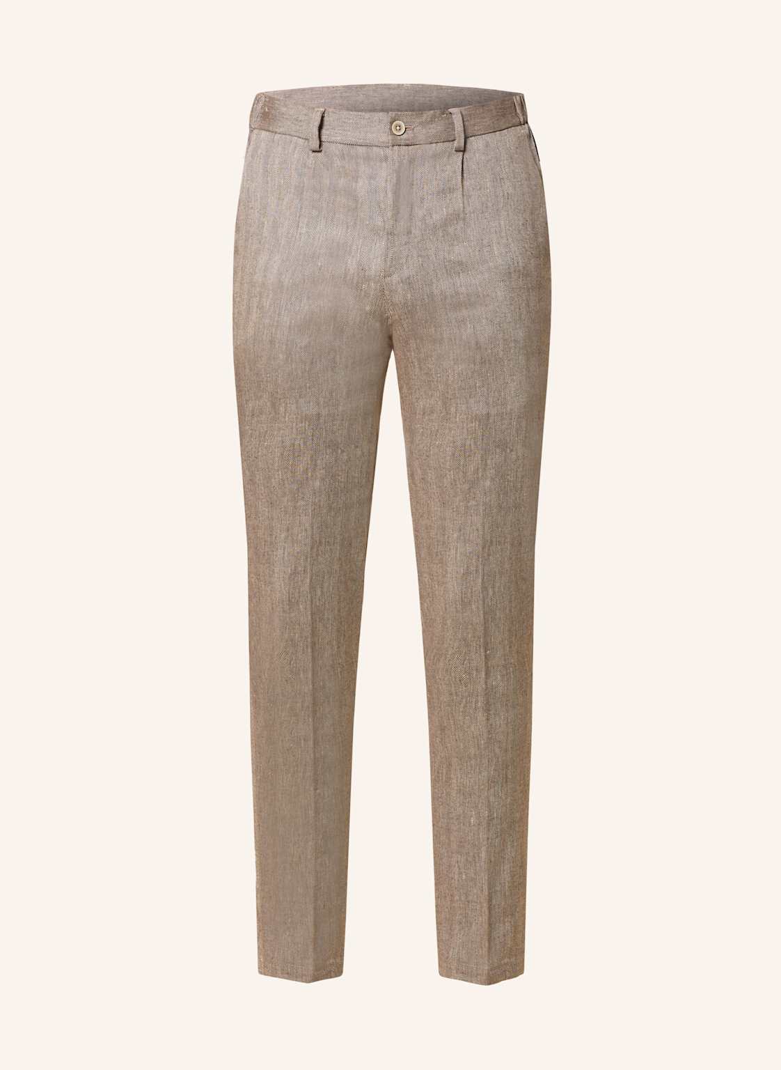 Paul Anzughose Slim Fit Mit Leinen braun Paul Anzughose Slim Fit Mit Leinen braun von PAUL