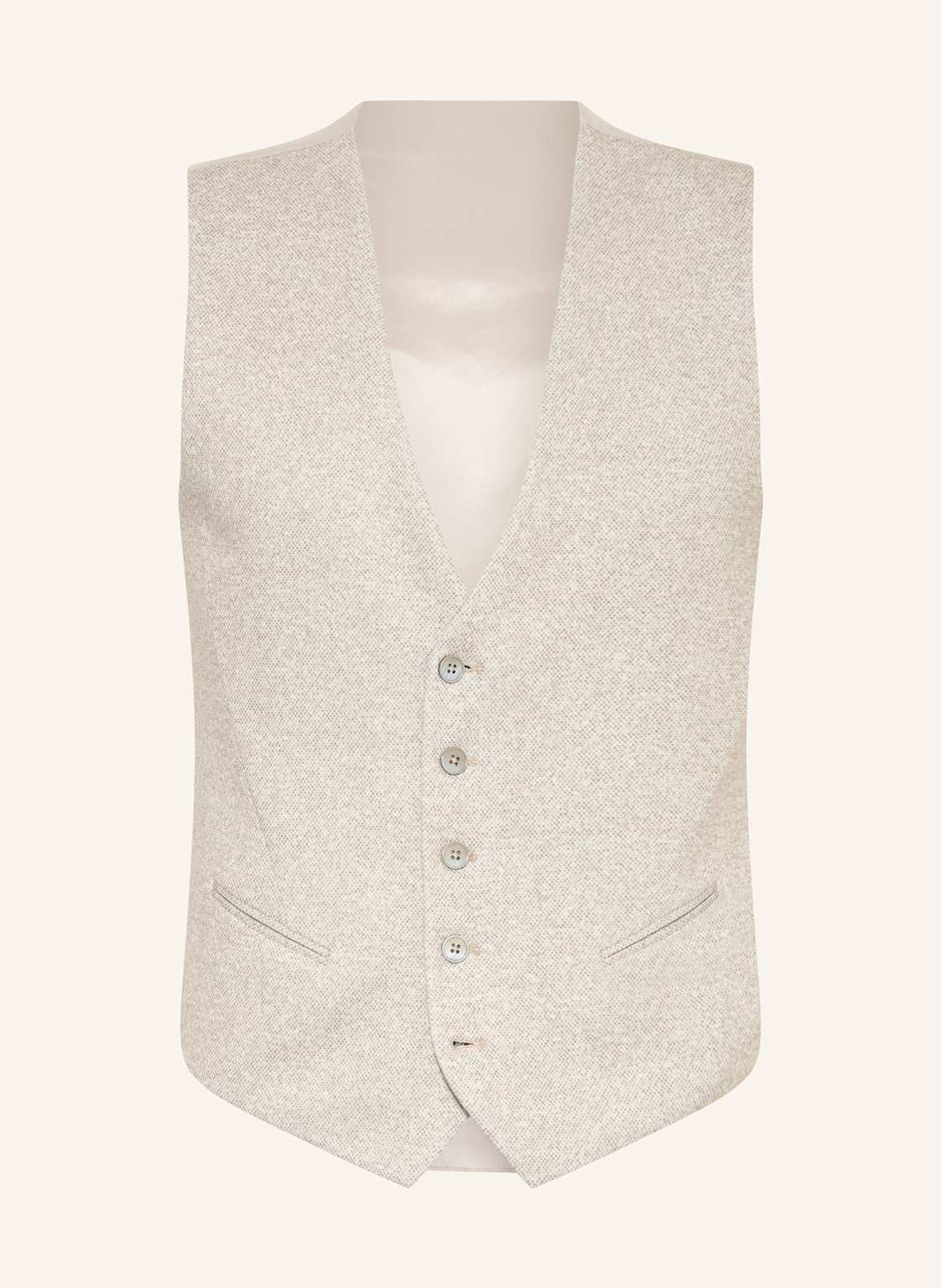 Paul Anzugweste Zum Wenden Extra Slim Fit Aus Jersey beige Paul Anzugweste Zum Wenden Extra Slim Fit Aus Jersey beige von PAUL
