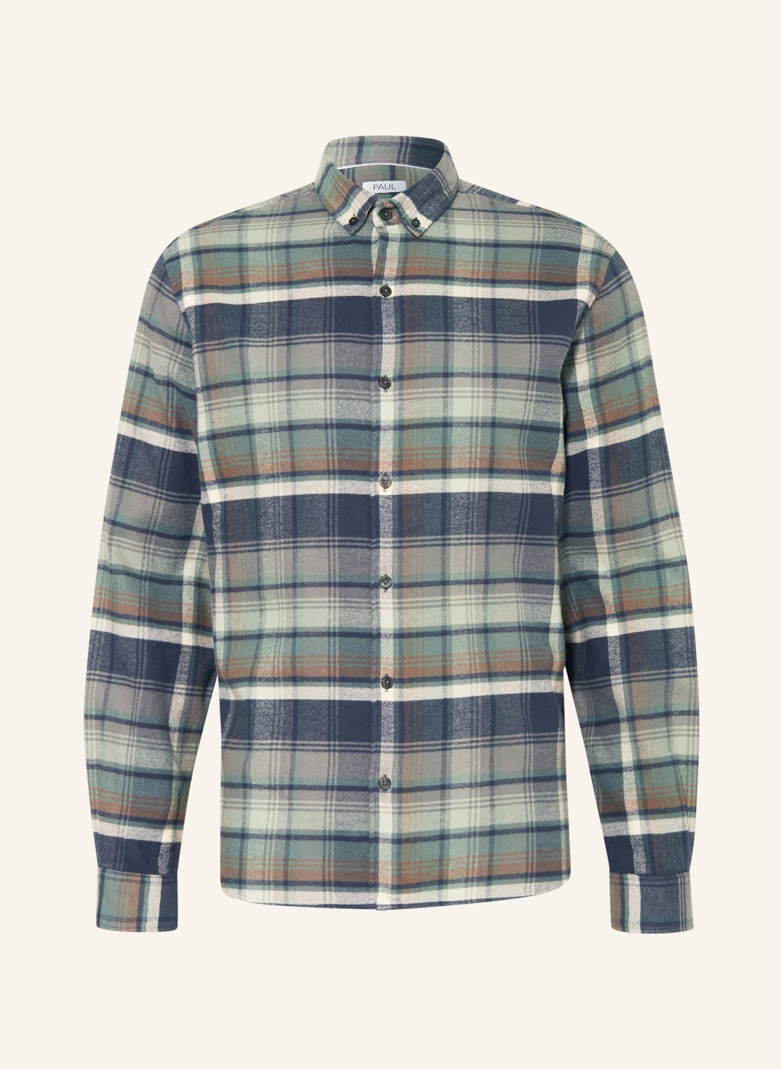 Paul Flanellhemd Comfort Fit gruen Paul Flanellhemd Comfort Fit gruen von PAUL