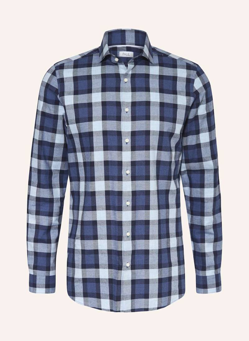 Paul Flanellhemd Slim Fit blau Paul Flanellhemd Slim Fit blau von PAUL