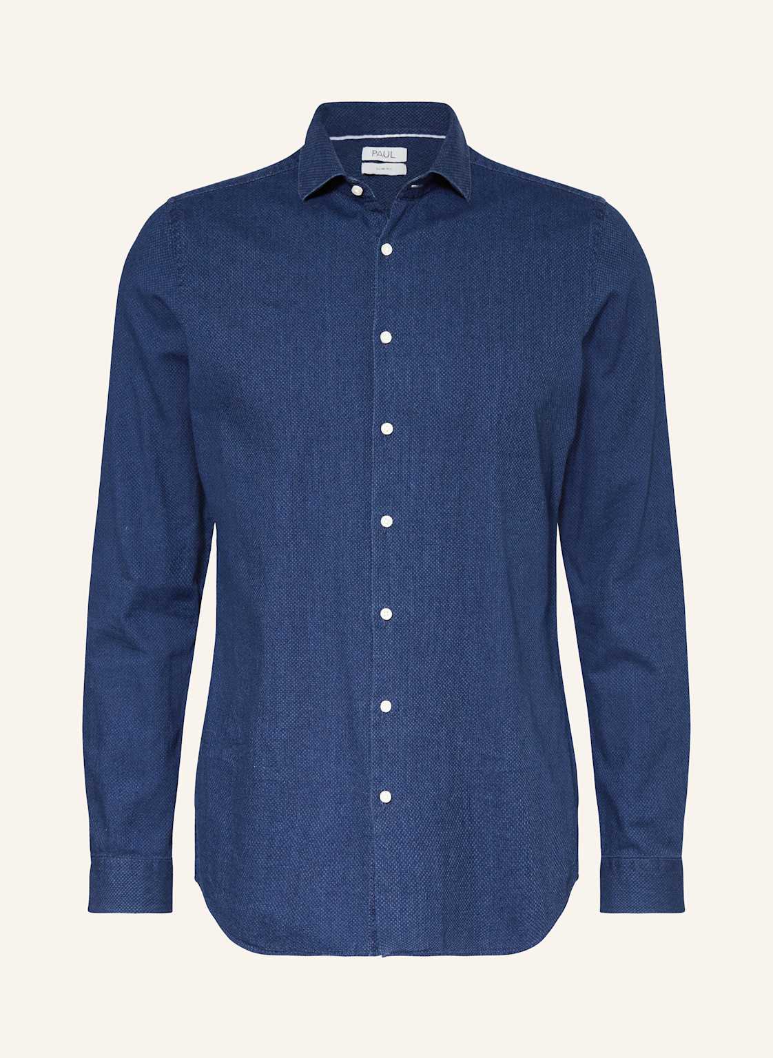 Paul Hemd Slim Fit Mit Extralangem Arm blau Paul Hemd Slim Fit Mit Extralangem Arm blau von PAUL