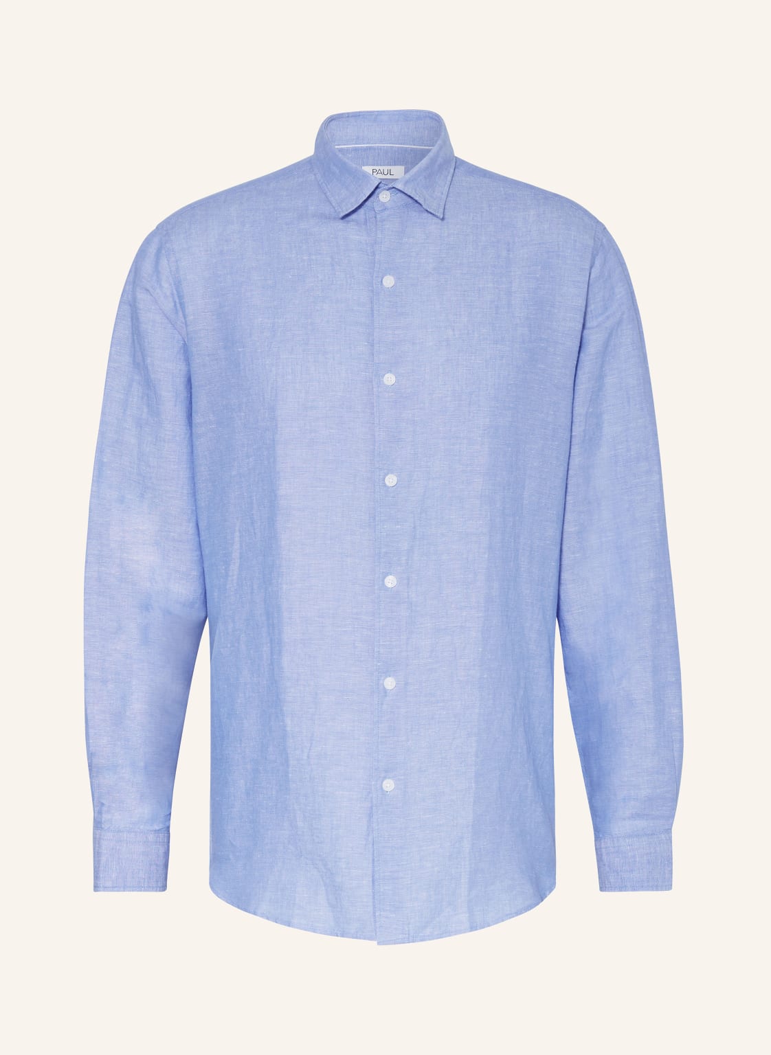 Paul Hemd Slim Fit Mit Leinen blau Paul Hemd Slim Fit Mit Leinen blau von PAUL