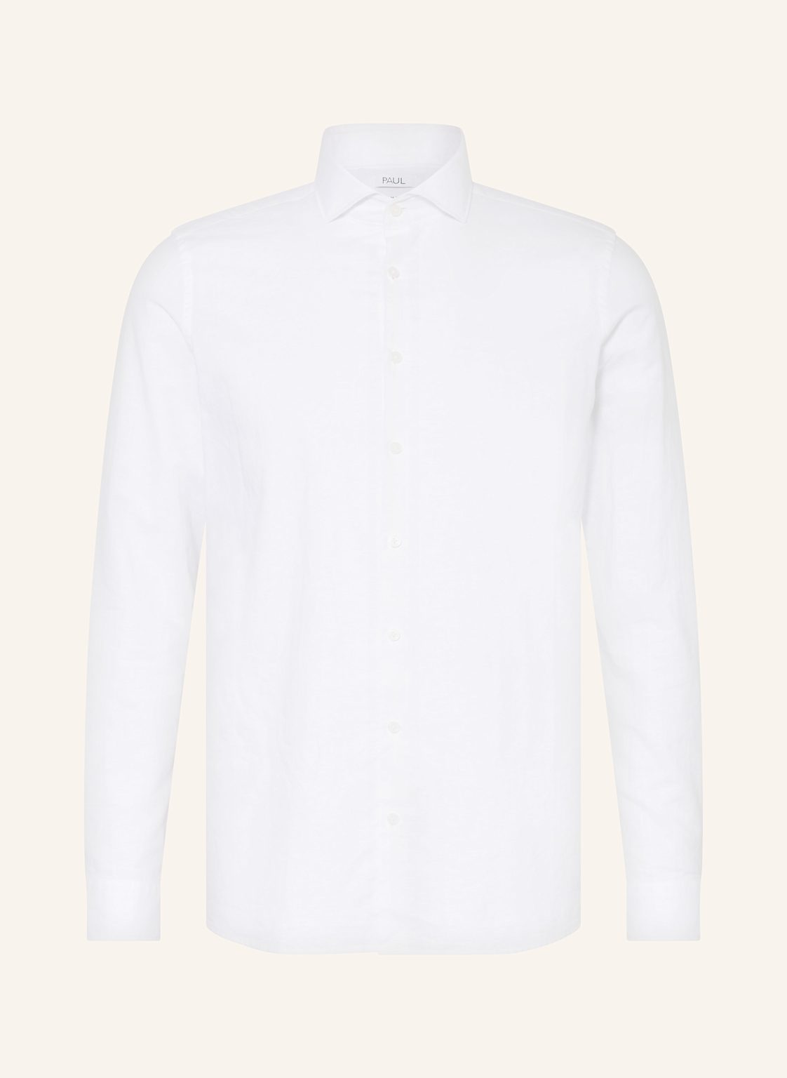 Paul Hemd Slim Fit Mit Leinen weiss Paul Hemd Slim Fit Mit Leinen weiss von PAUL