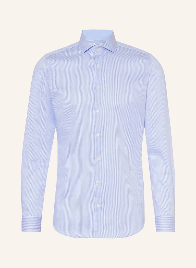 Paul Hemd Slim Fit blau von PAUL