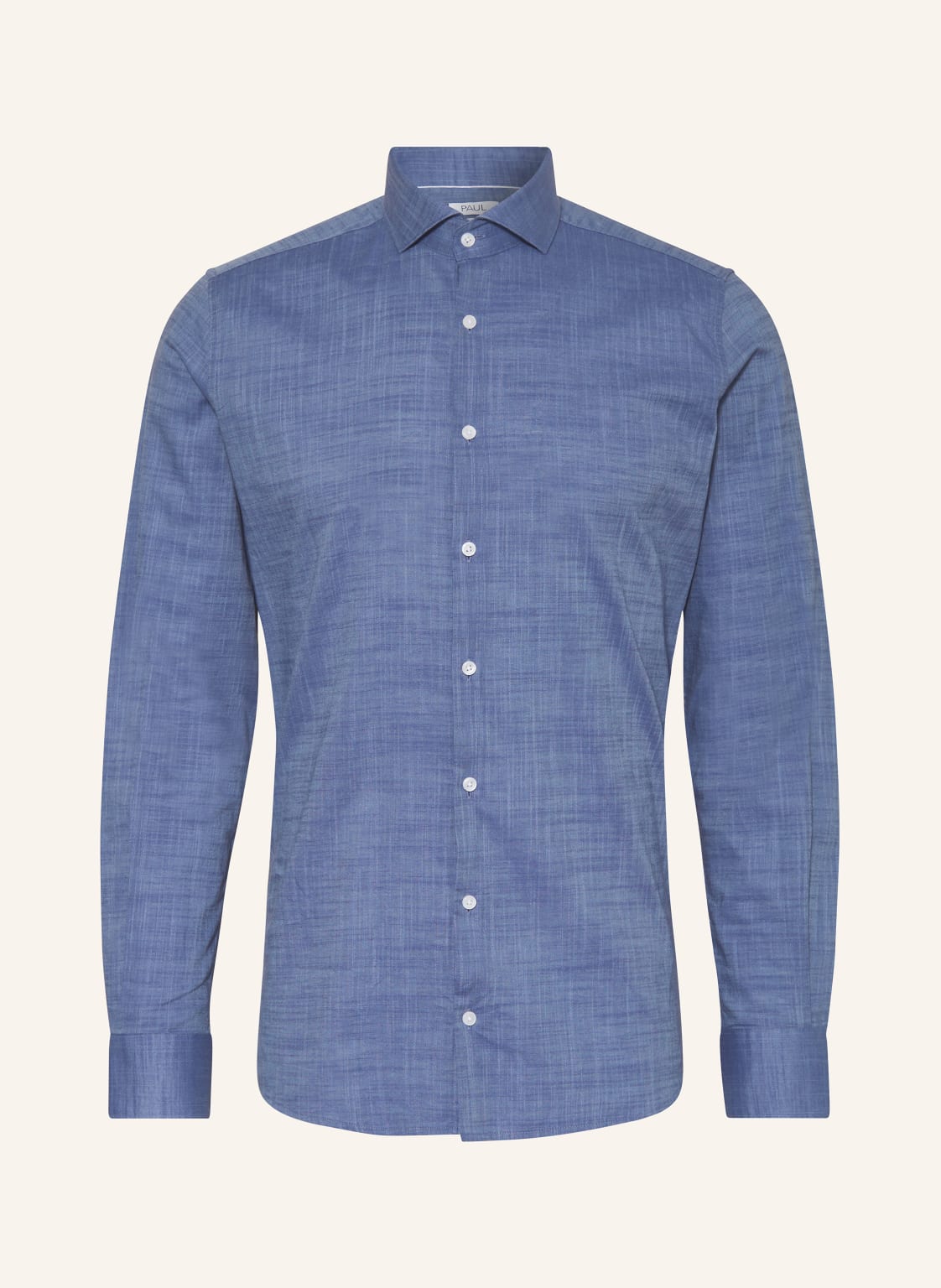 Paul Hemd Slim Fit blau von PAUL