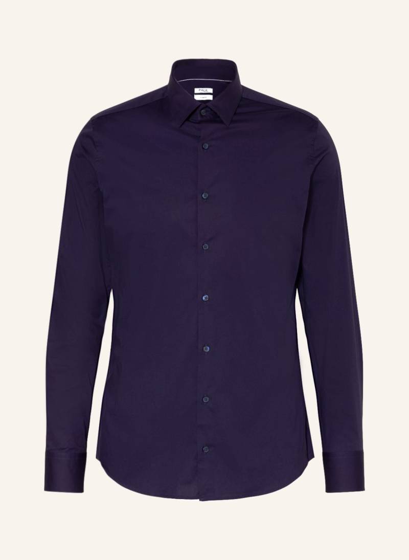 Paul Hemd Slim Fit blau von PAUL