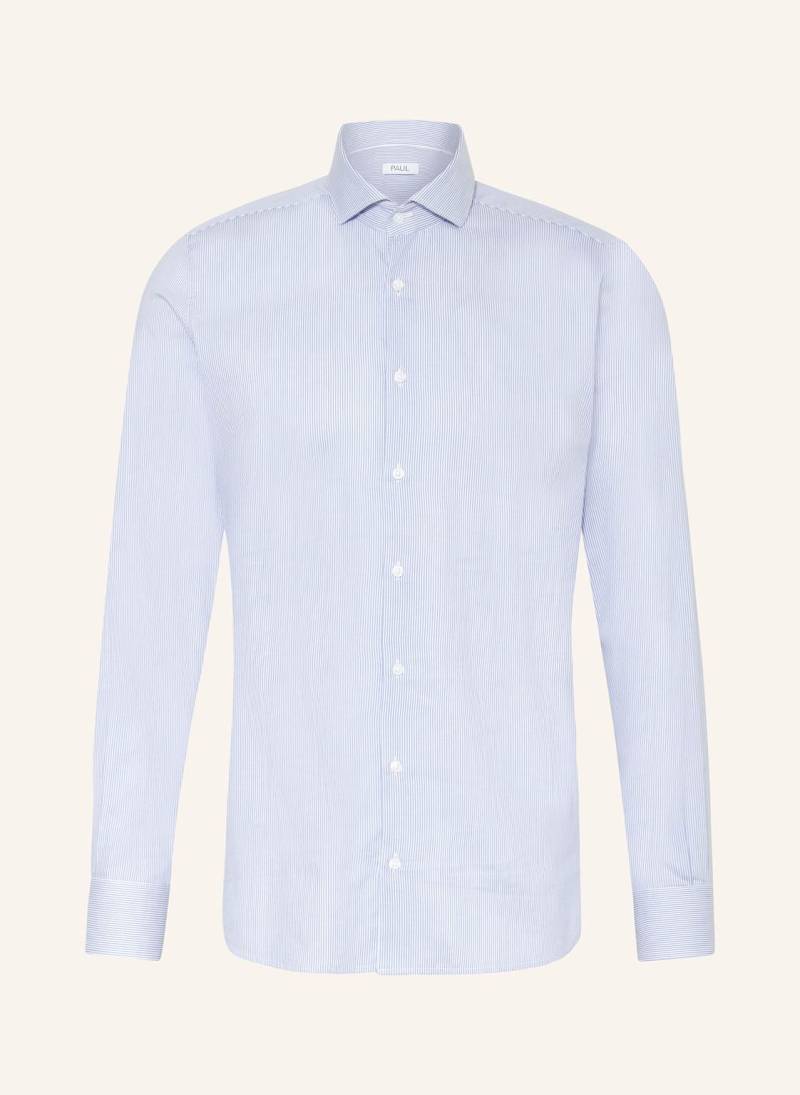 Paul Hemd Slim Fit blau von PAUL