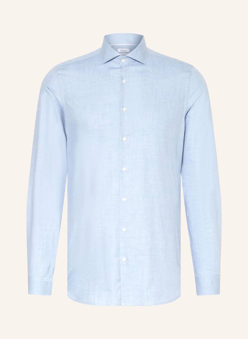 Paul Hemd Slim Fit blau von PAUL