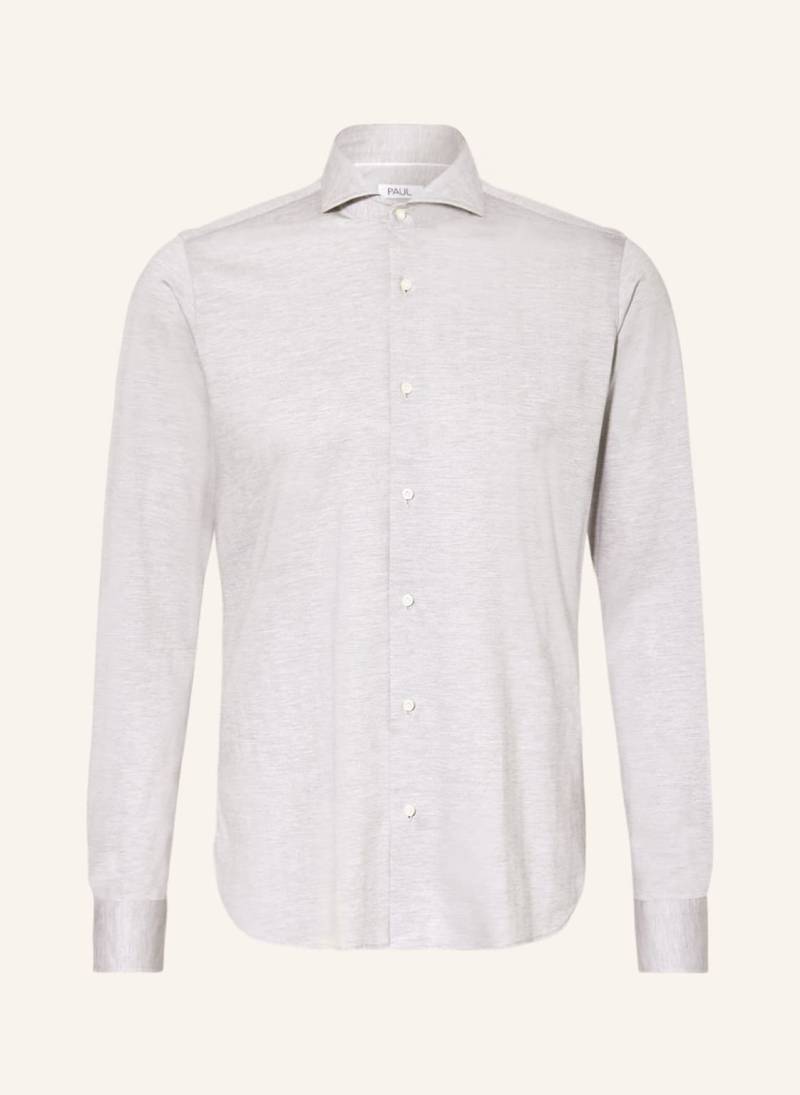 Paul Hemd Slim Fit grau von PAUL