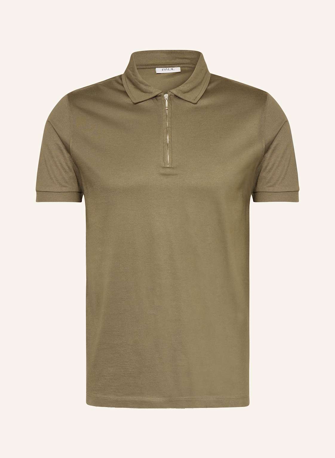 Paul Jersey-Poloshirt gruen von PAUL