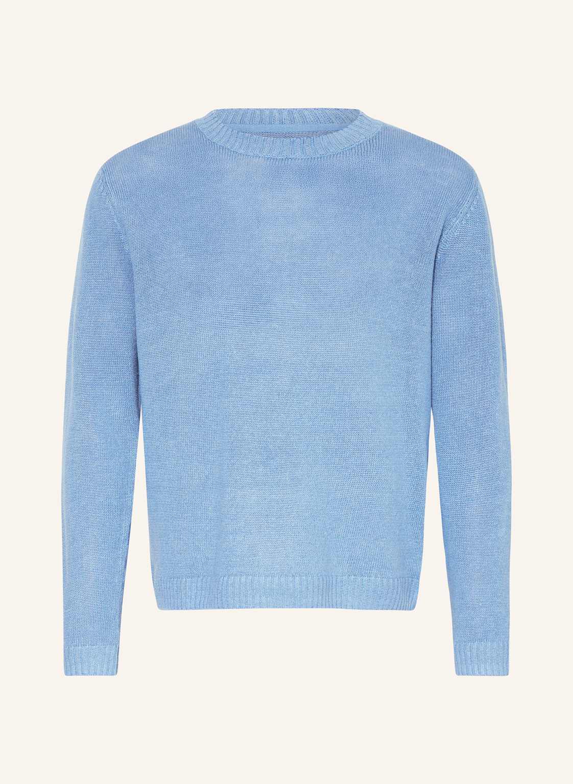 Paul Leinenpullover blau von PAUL