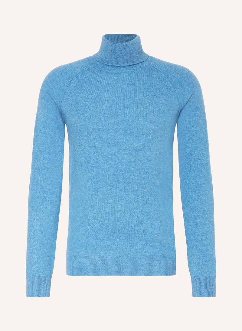 Paul Rollkragenpullover Aus Cashmere blau von PAUL