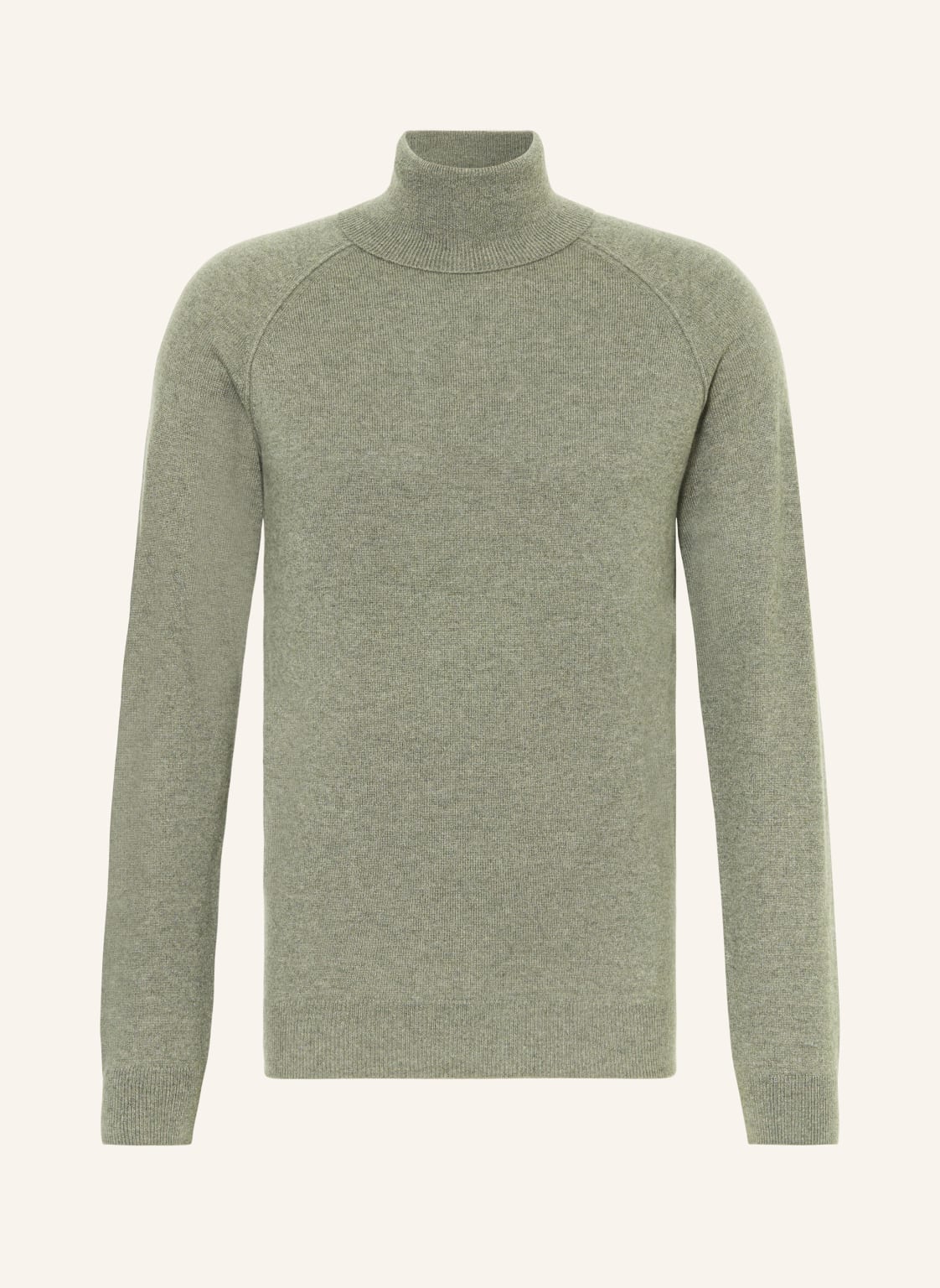 Paul Rollkragenpullover Aus Cashmere gruen von PAUL