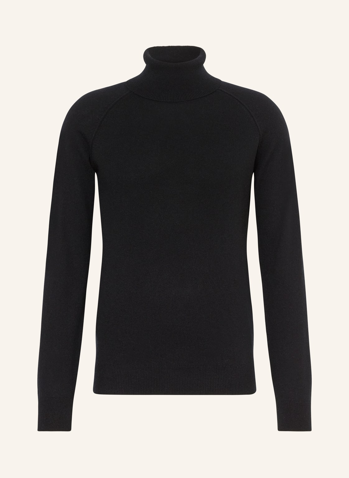 Paul Rollkragenpullover Aus Cashmere schwarz von PAUL