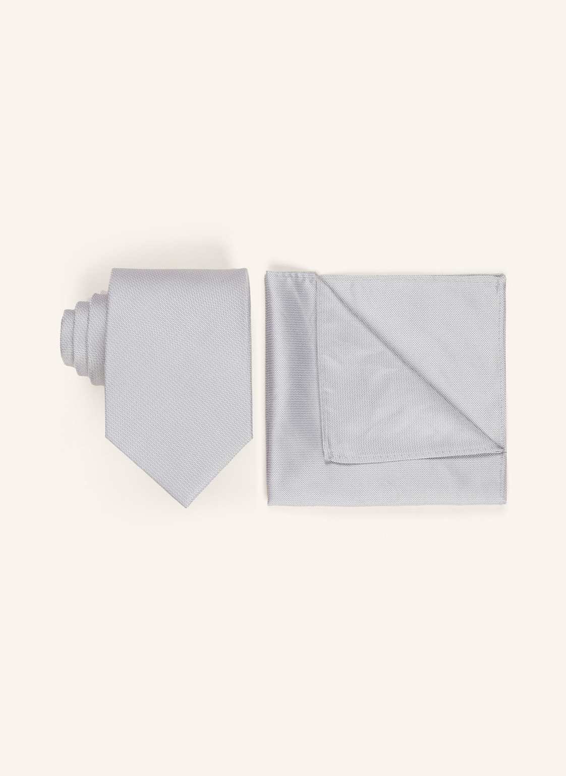 Paul Set: Krawatte Und Einstecktuch grau Paul Set: Krawatte Und Einstecktuch grau von PAUL