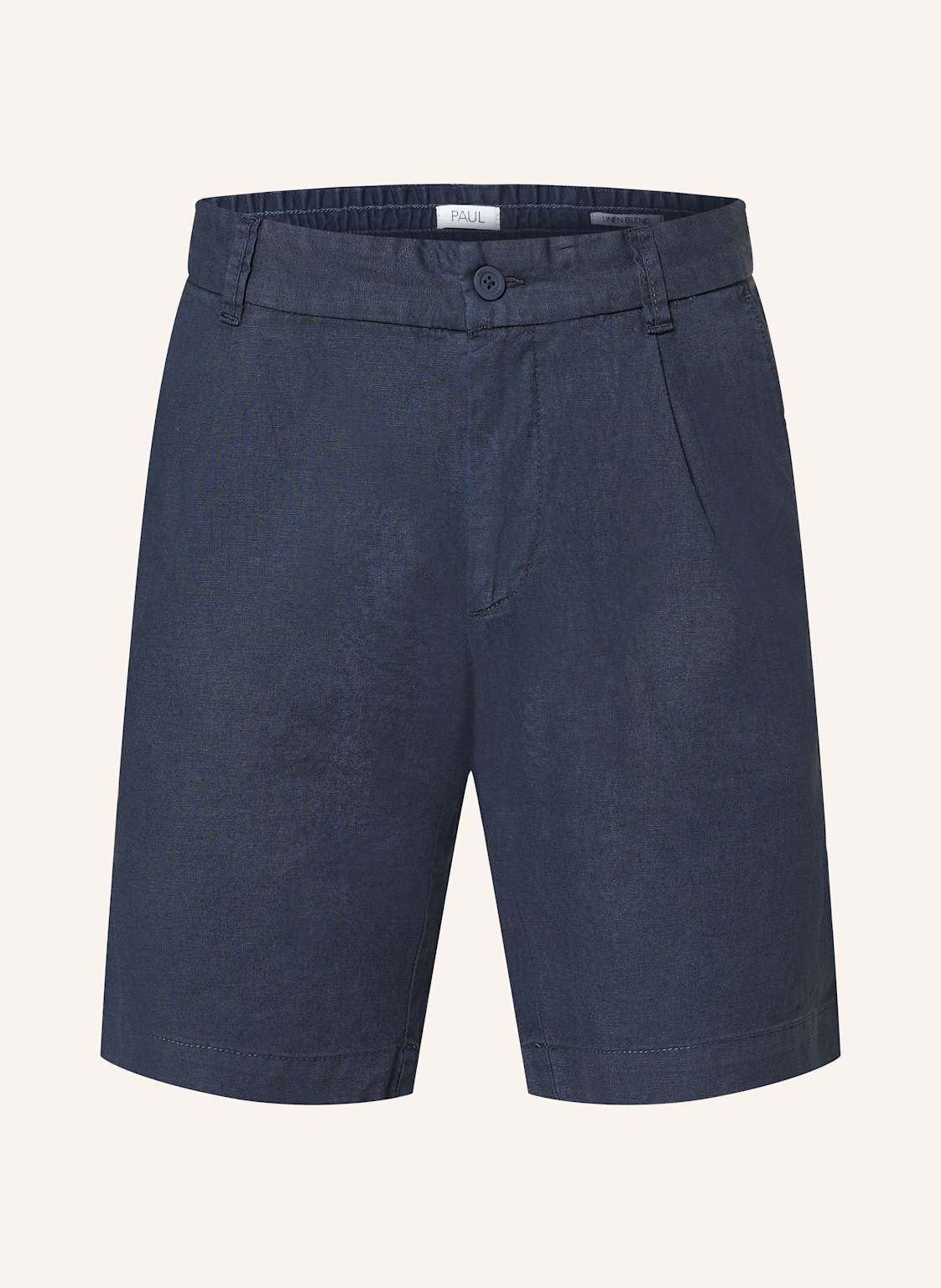 Paul Shorts Comfort Fit Mit Leinen blau von PAUL