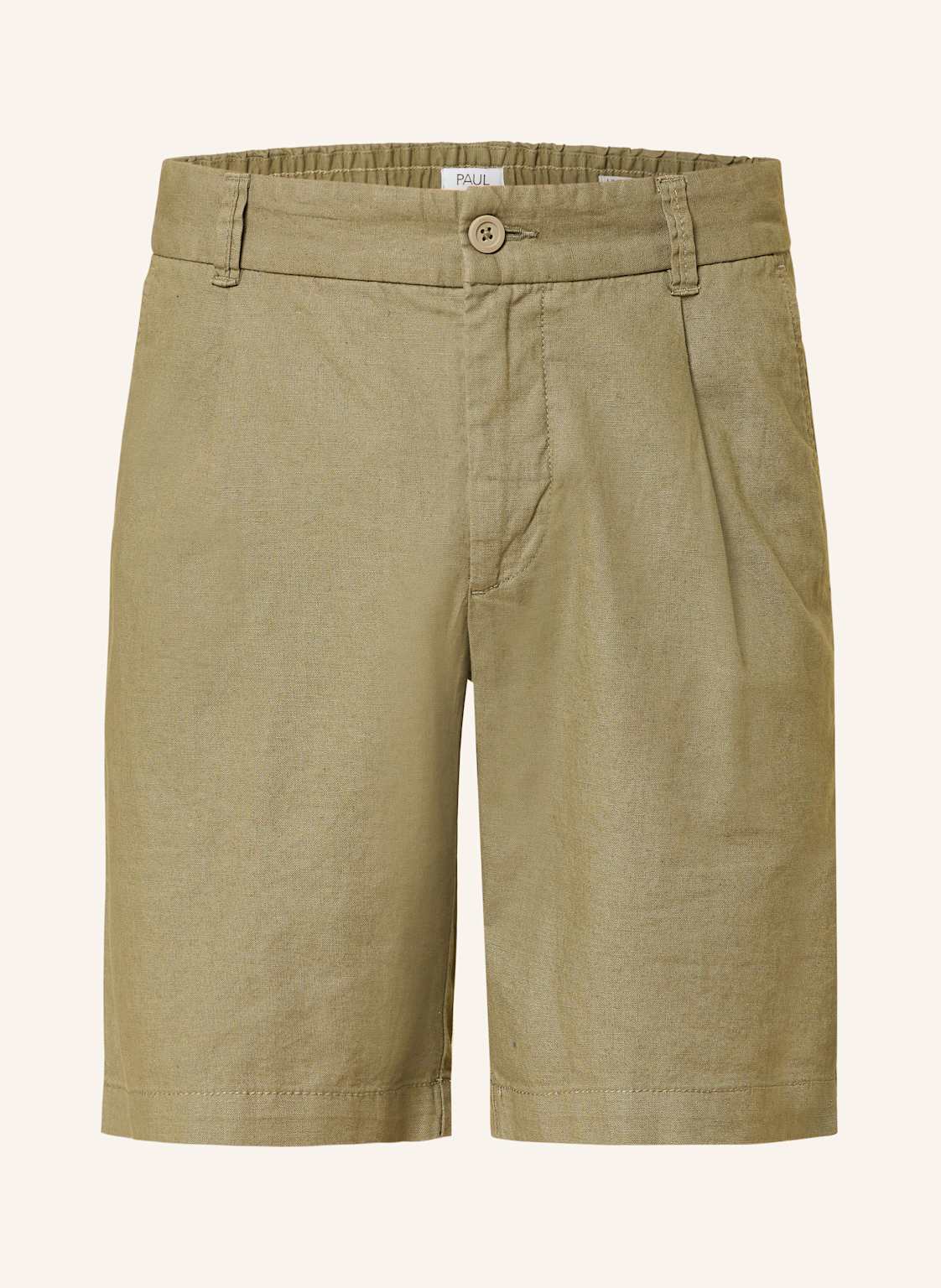 Paul Shorts Comfort Fit Mit Leinen gruen Paul Shorts Comfort Fit Mit Leinen gruen von PAUL
