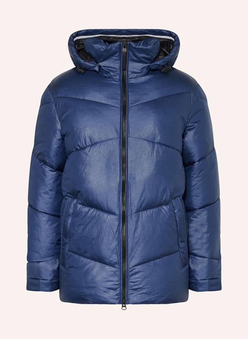 Paul Steppjacke Mit Dupont™ Sorona®-Isolierung Und Abnehmbarer Kapuze blau von PAUL