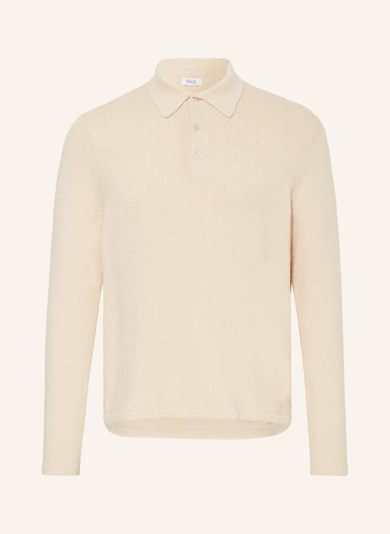 Paul Strick-Poloshirt beige von PAUL