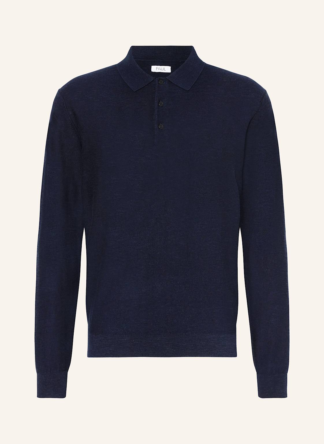 Paul Strick-Poloshirt blau Paul Strick-Poloshirt blau von PAUL