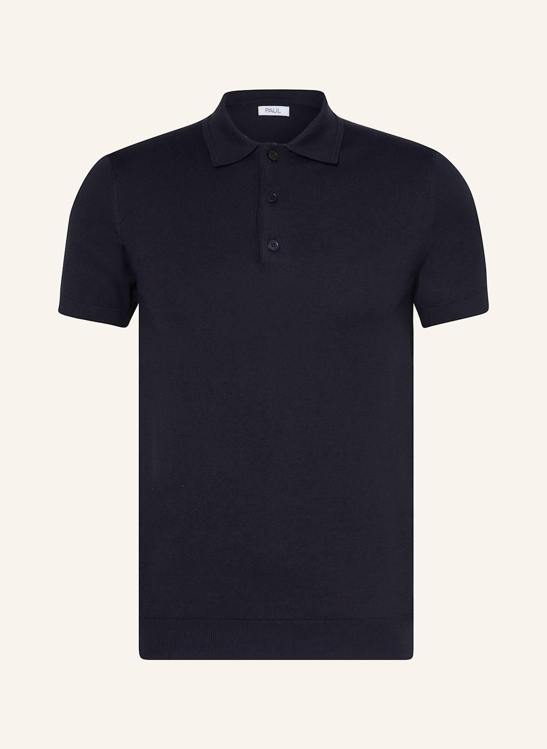 Paul Strick-Poloshirt blau Paul Strick-Poloshirt blau von PAUL